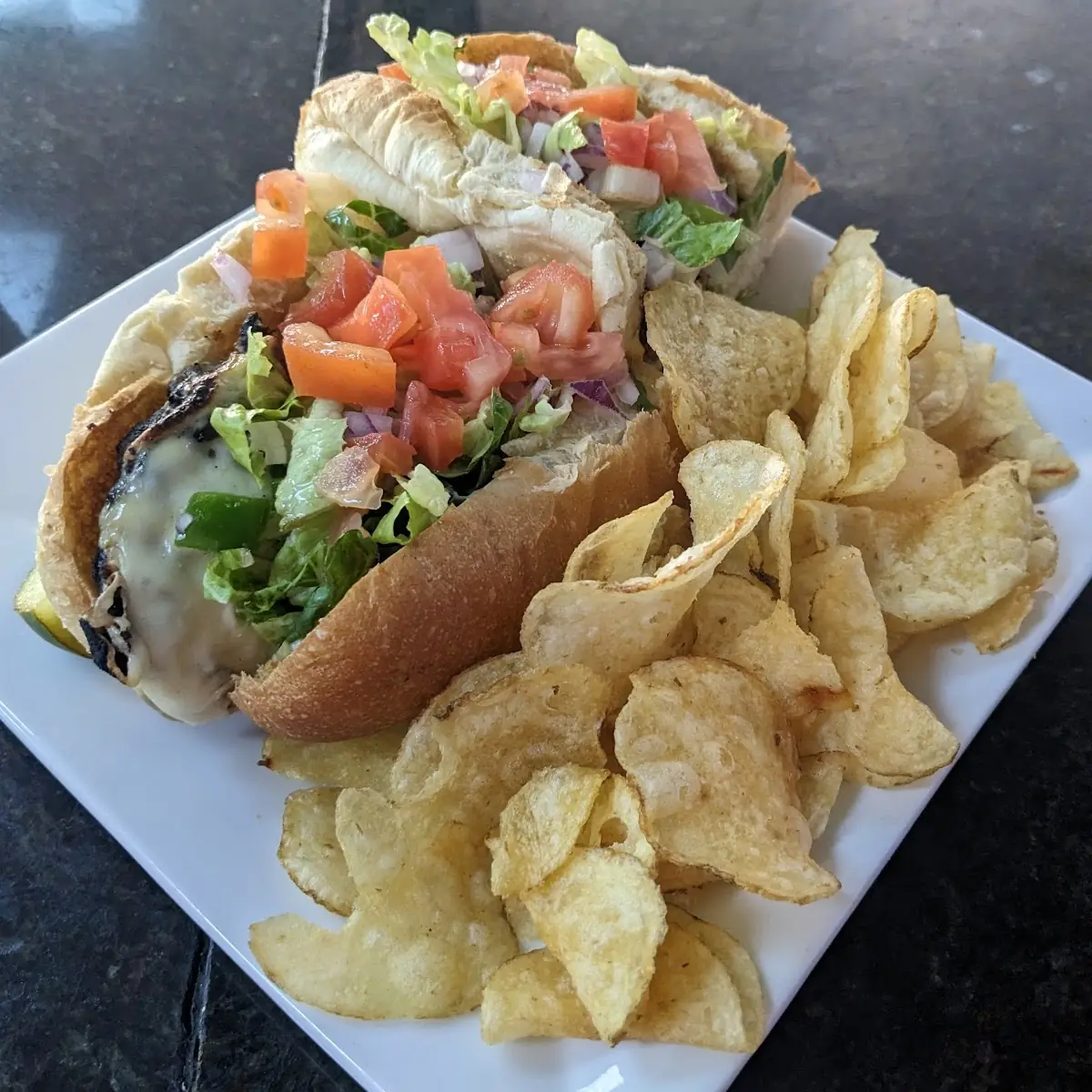 Cheeseburger Sub
