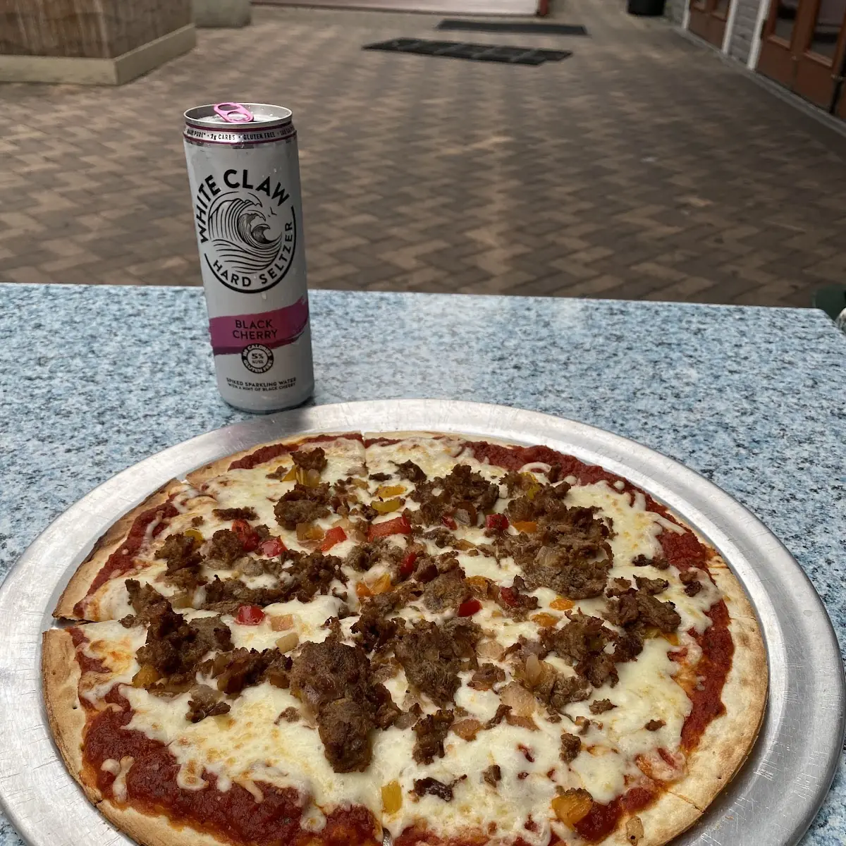 Cheesesteak Pizza