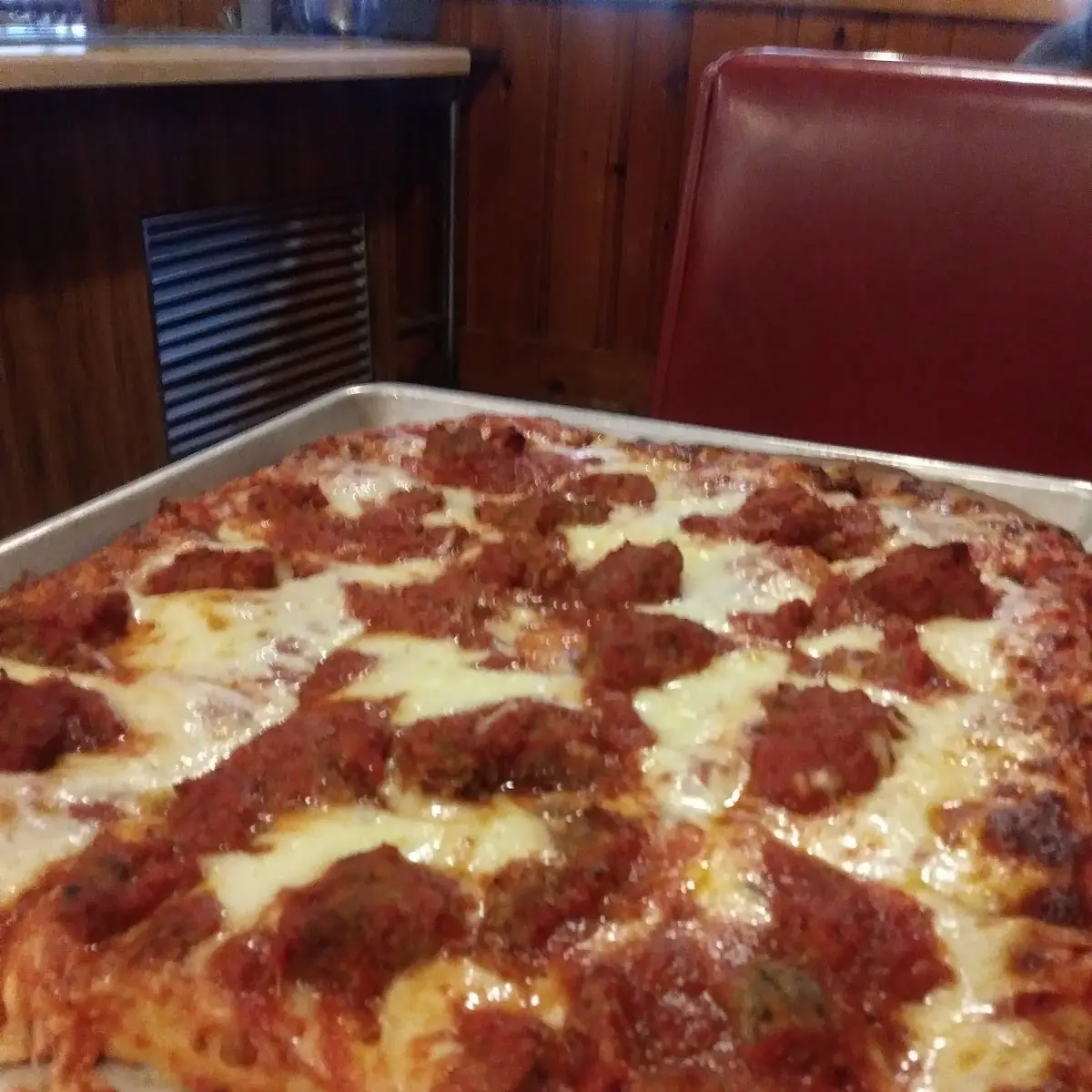 Meatball Pizza