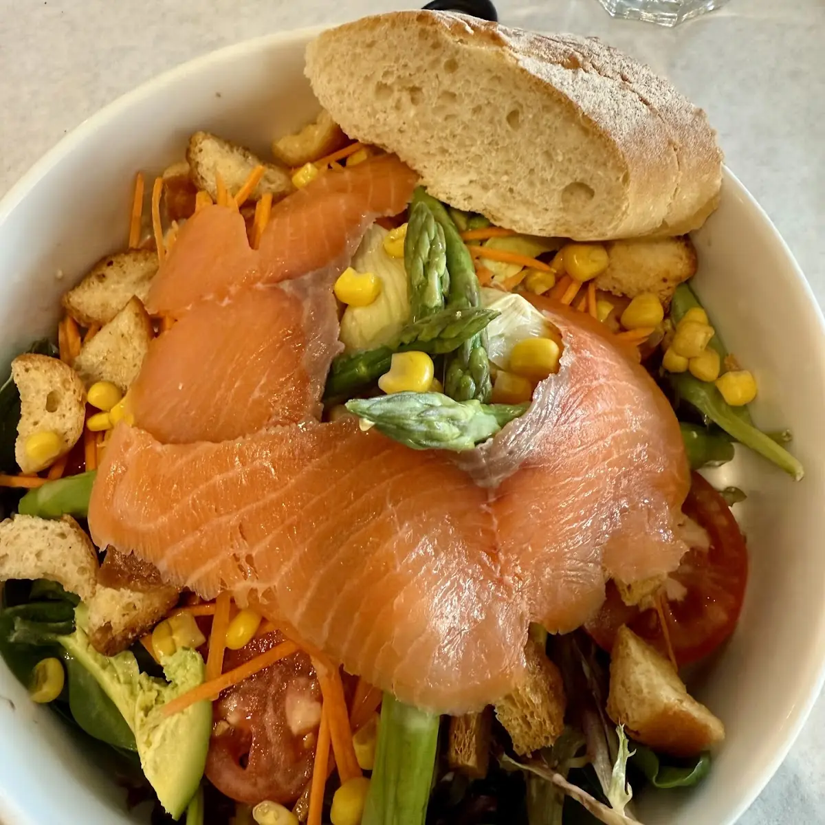 Smoked Salmon Salad