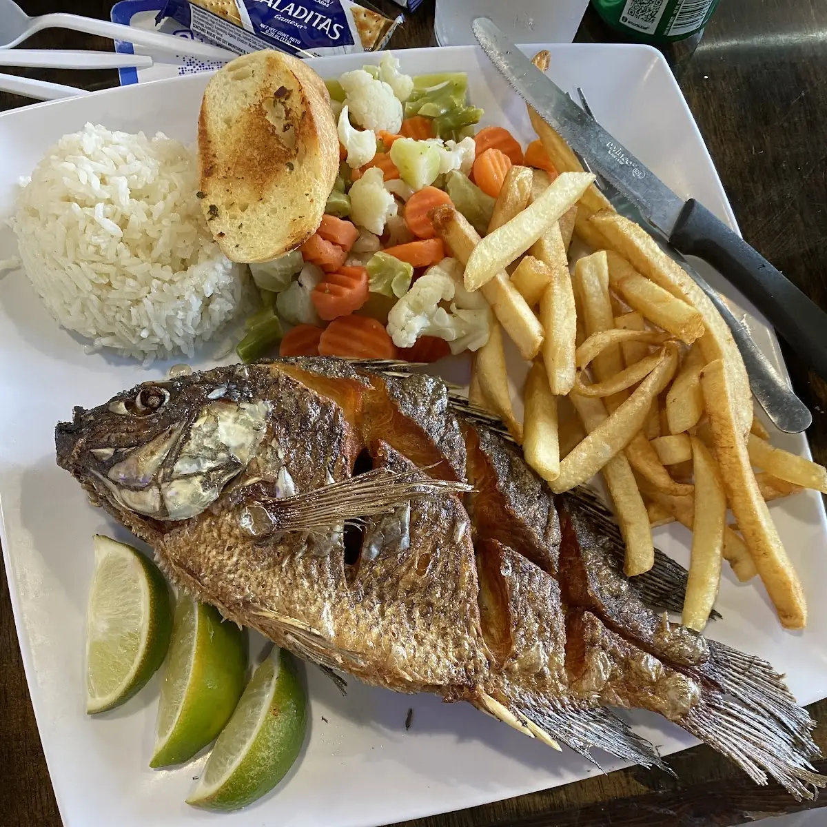 Fried Tilapia Dinner