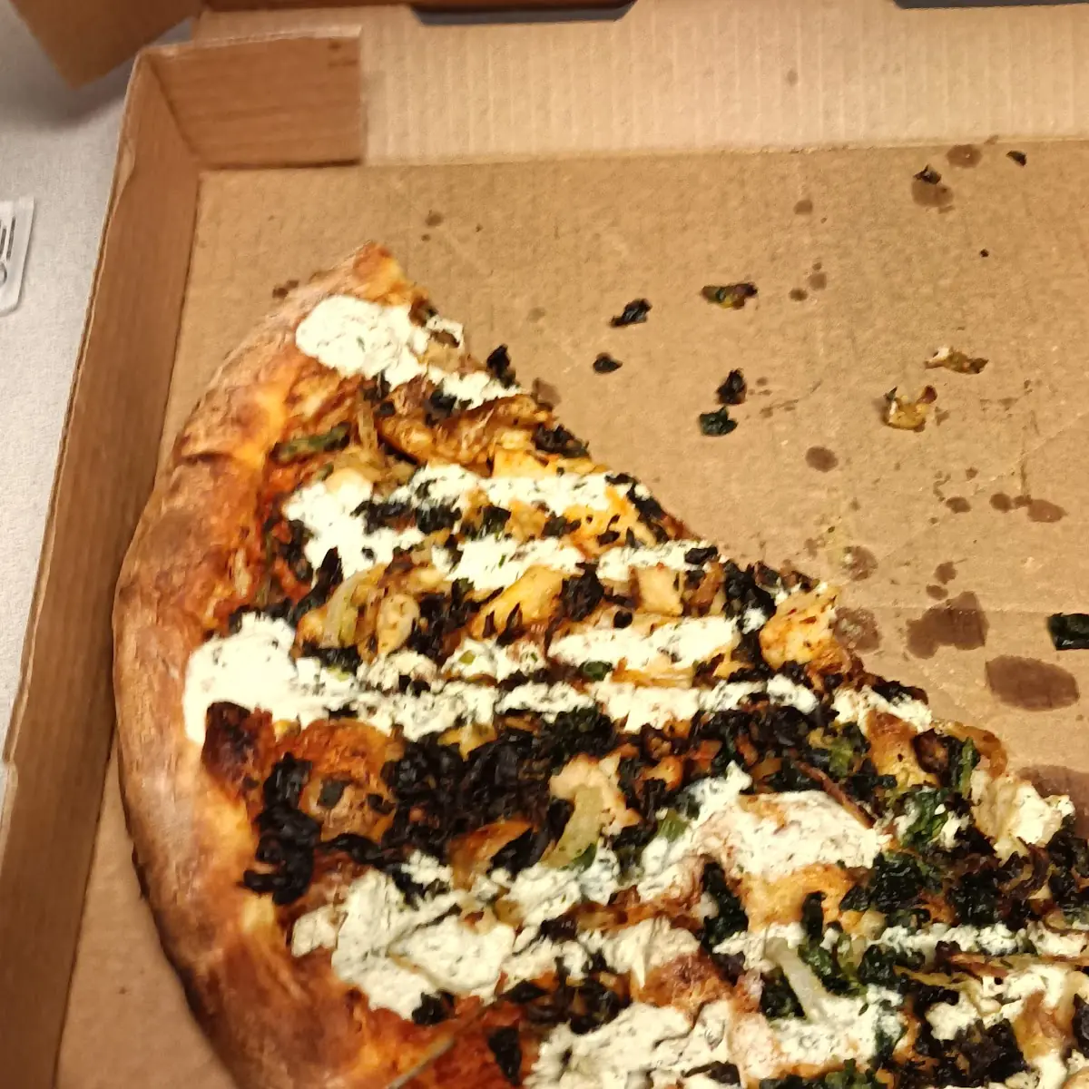 Indian Marsala Pizza