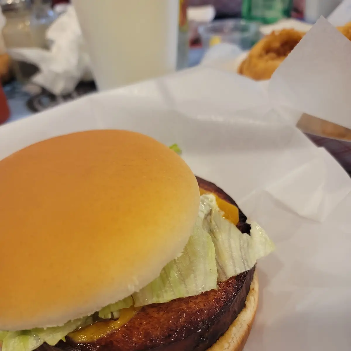 Fried Bologna Sandwich