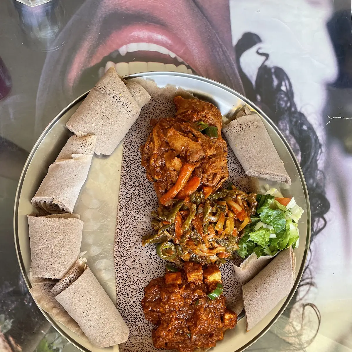 Injera Platter