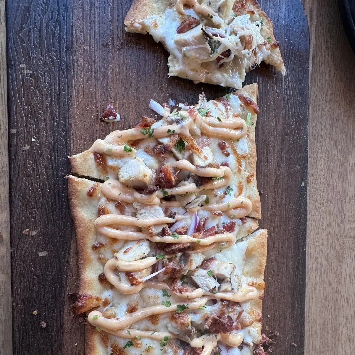 Chicken Flatbread Pizza
