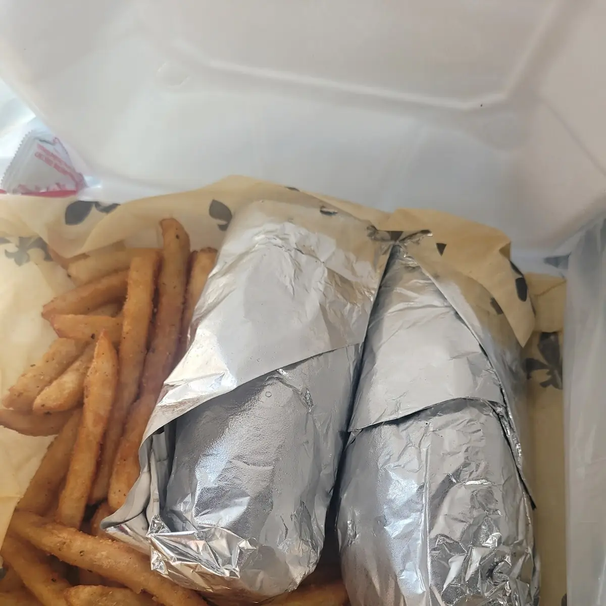 Philly Cheese Steak and Shrimp PO Boy