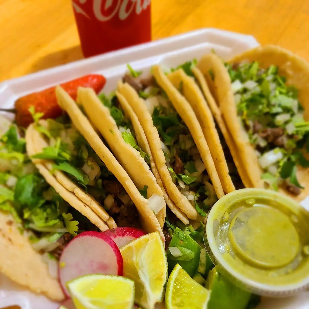 Steak Tacos De Carne Asada