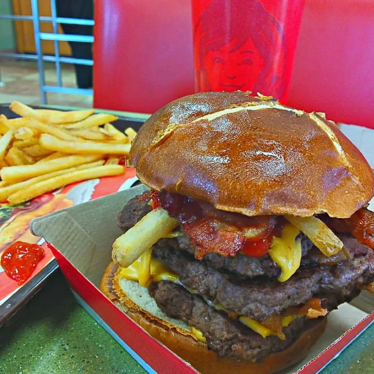 Triple Cheese Burger