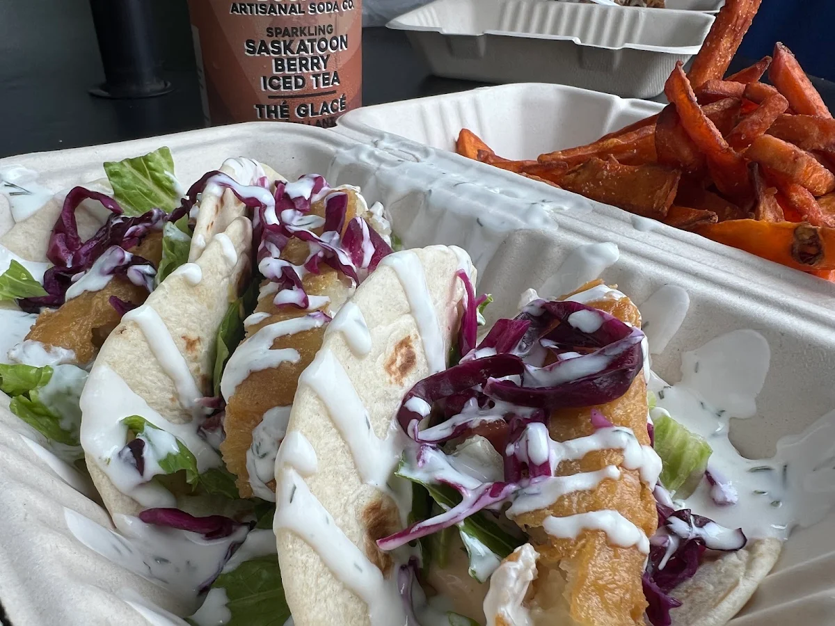 Fish Tacos, Lavallee’s Cookery
