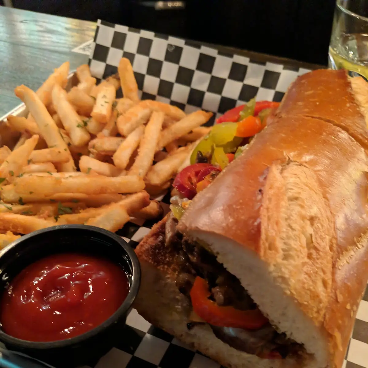 Philly Cheese Steak Sandwich