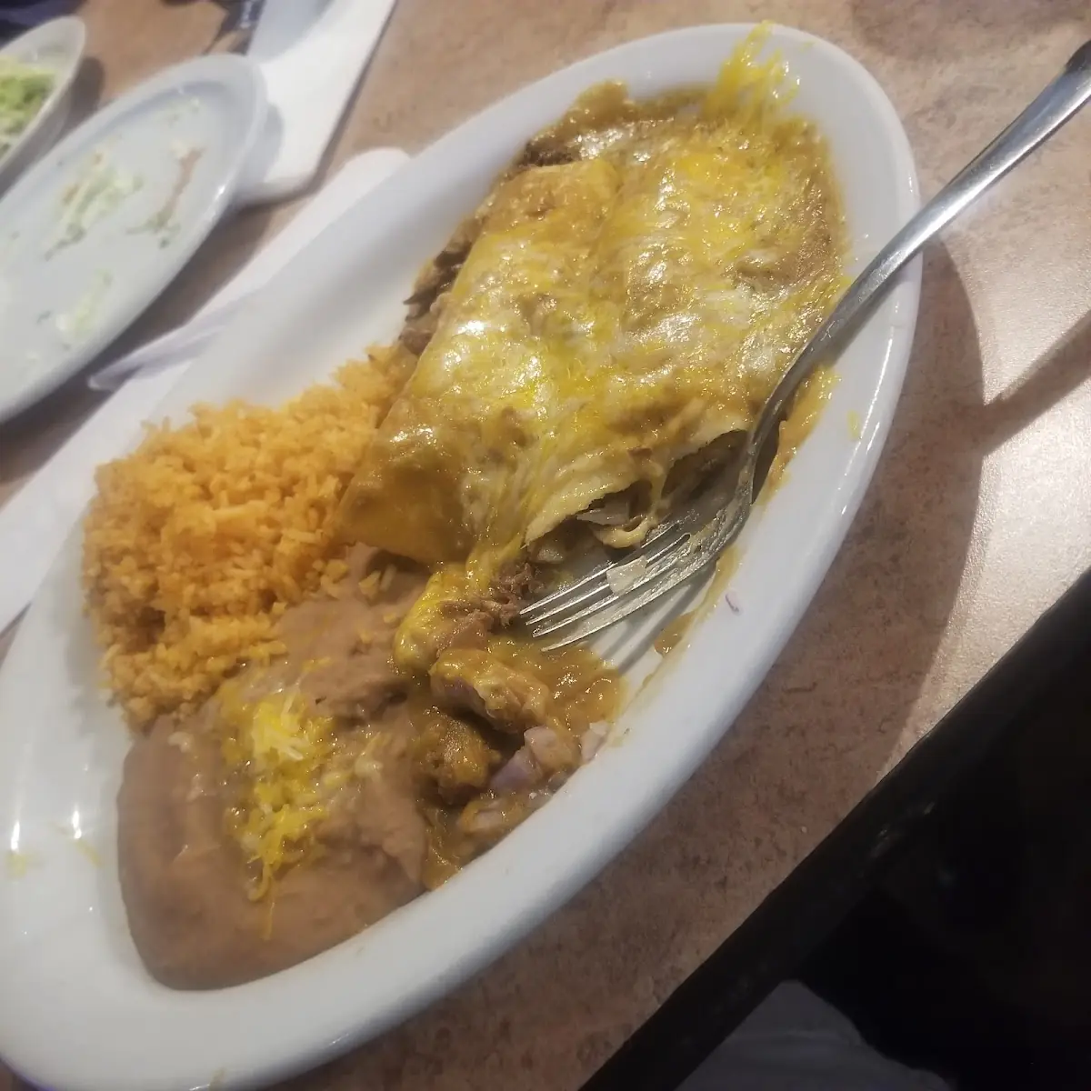 Machaca Burrito