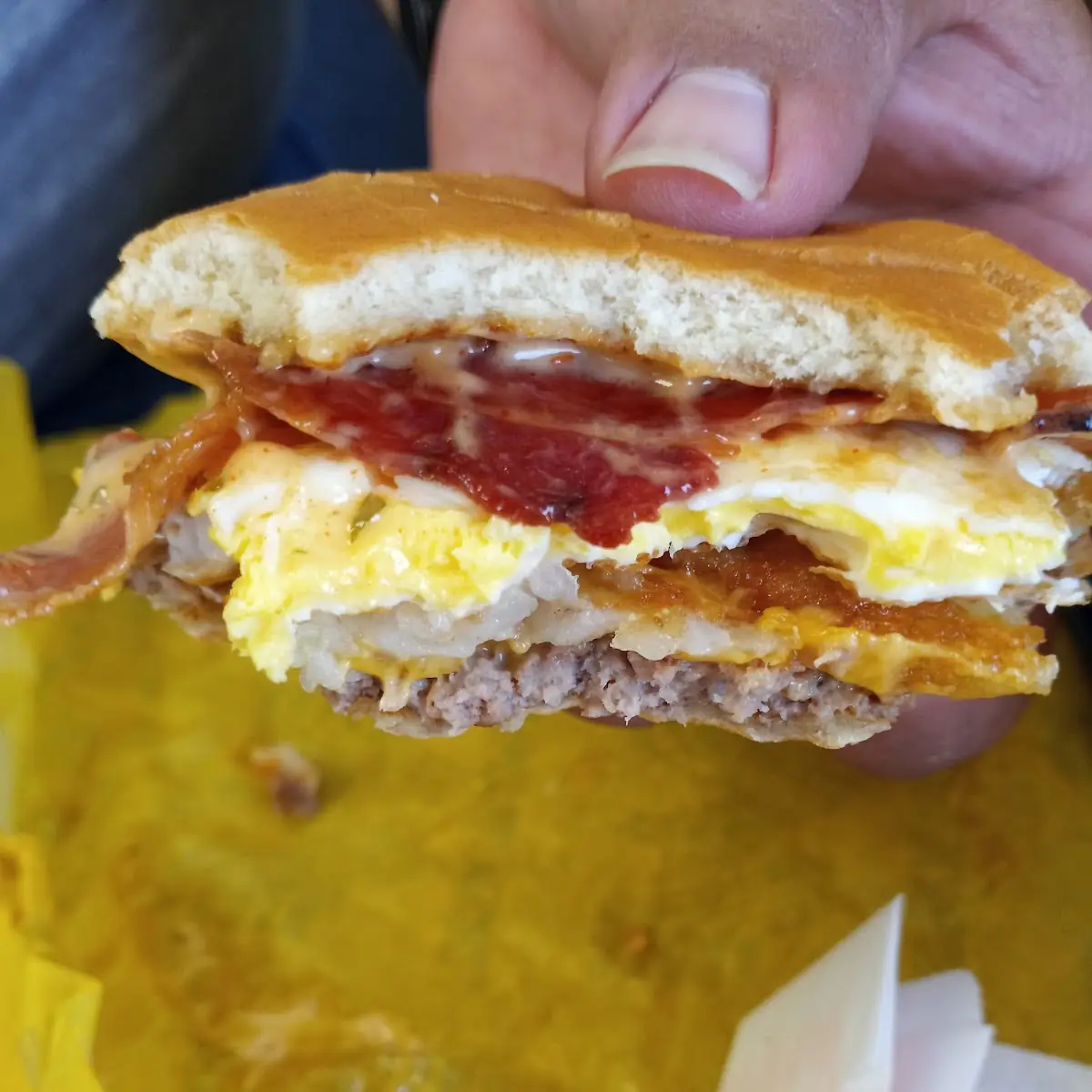 Breakfast Sandwich Bacon