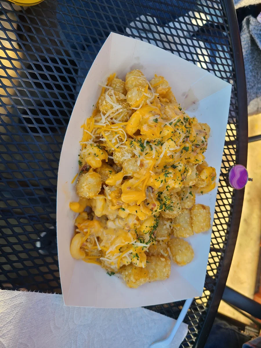 Mac and Cheese Bacon Tots