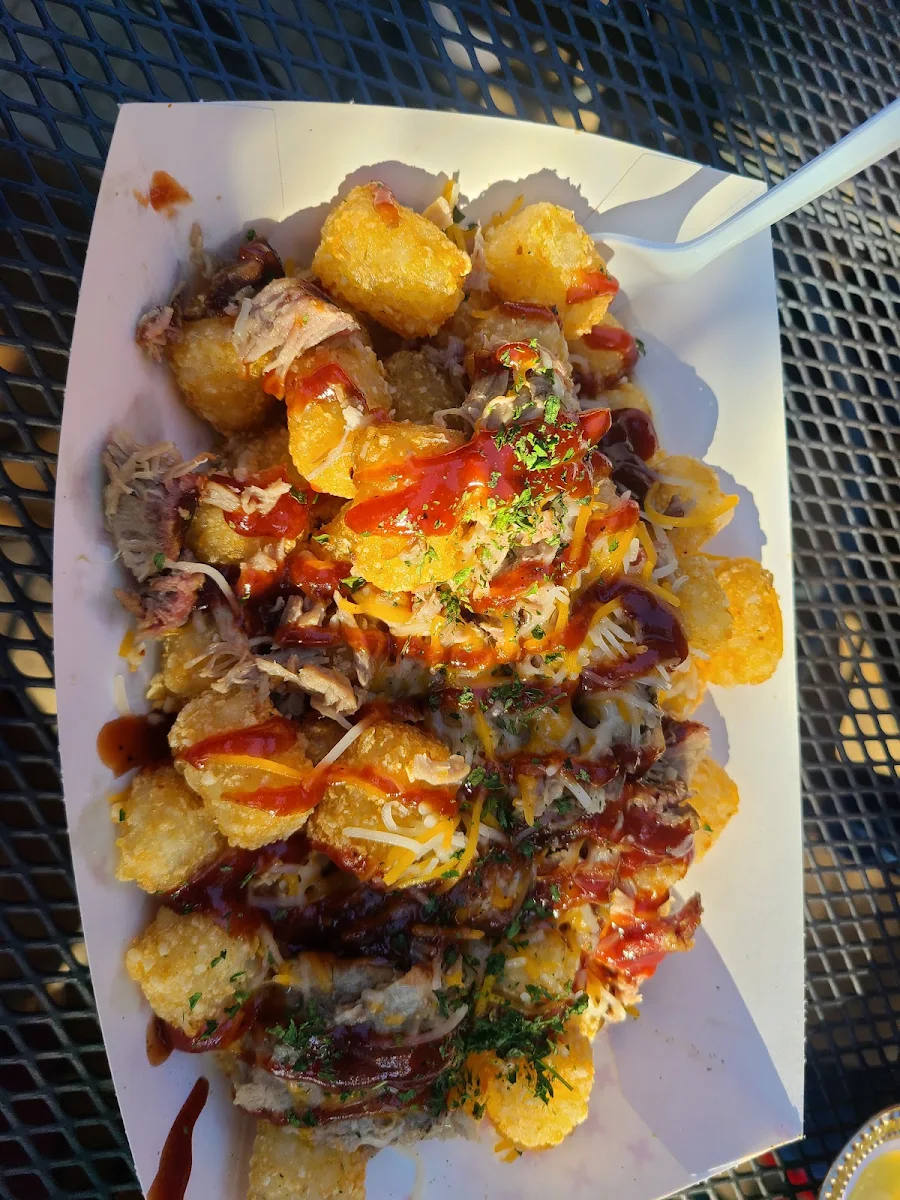 Pulled Pork BBQ Tots
