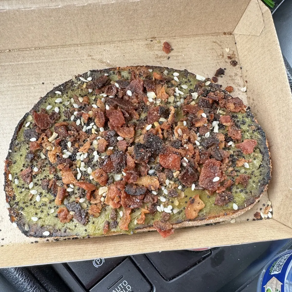 Avocado Toast with Bacon