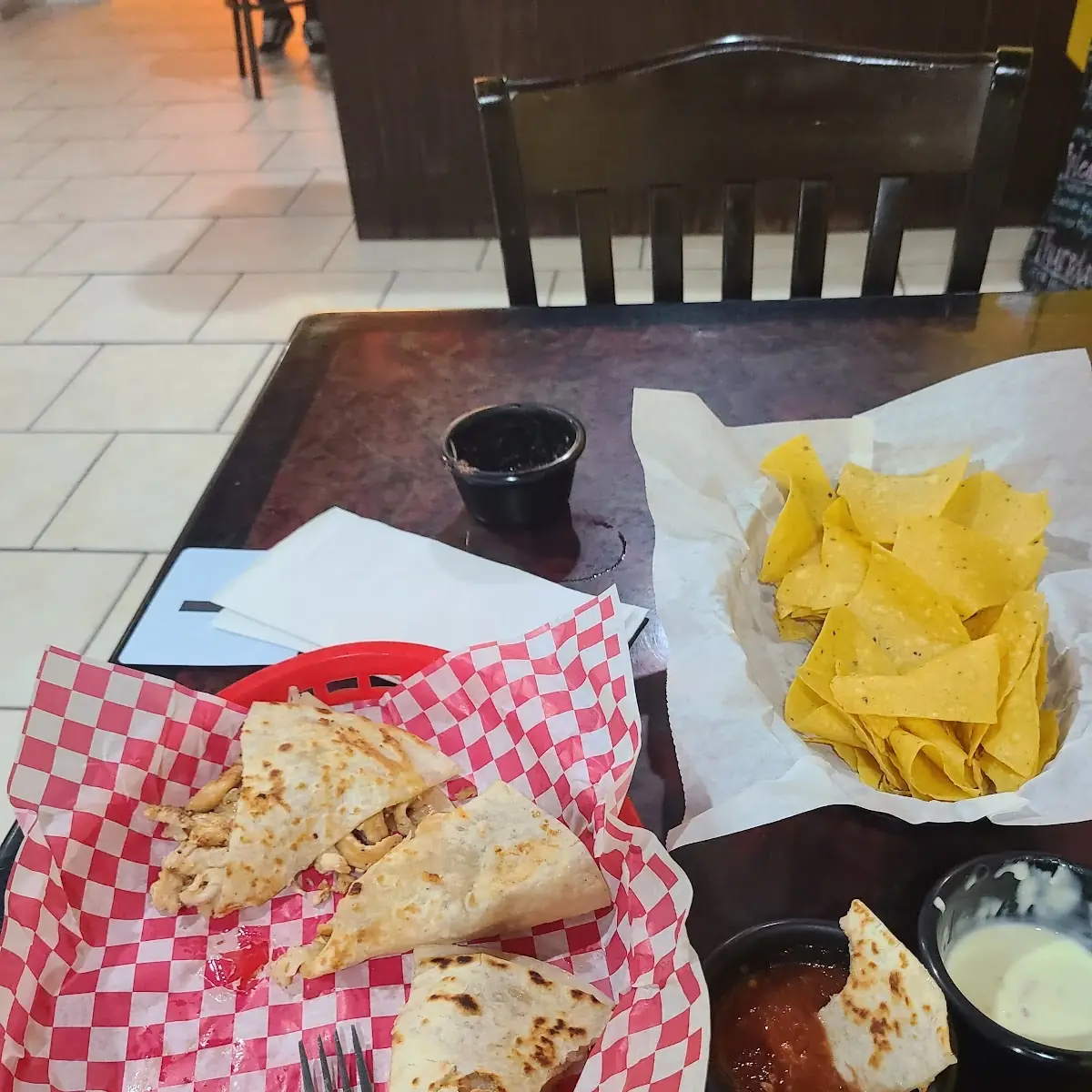 Grilled Chicken Quesadilla