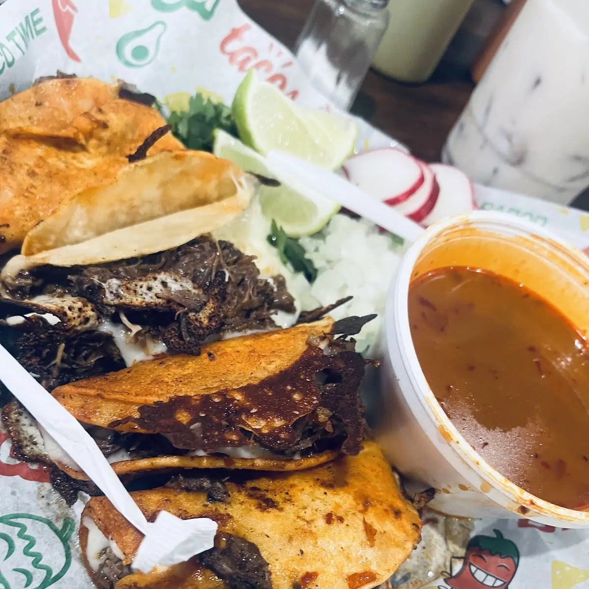 Queso Birria Tacos