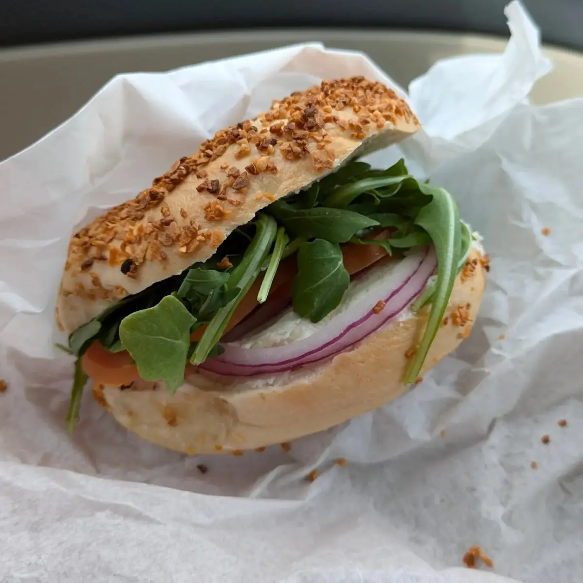 Garlic Bagel