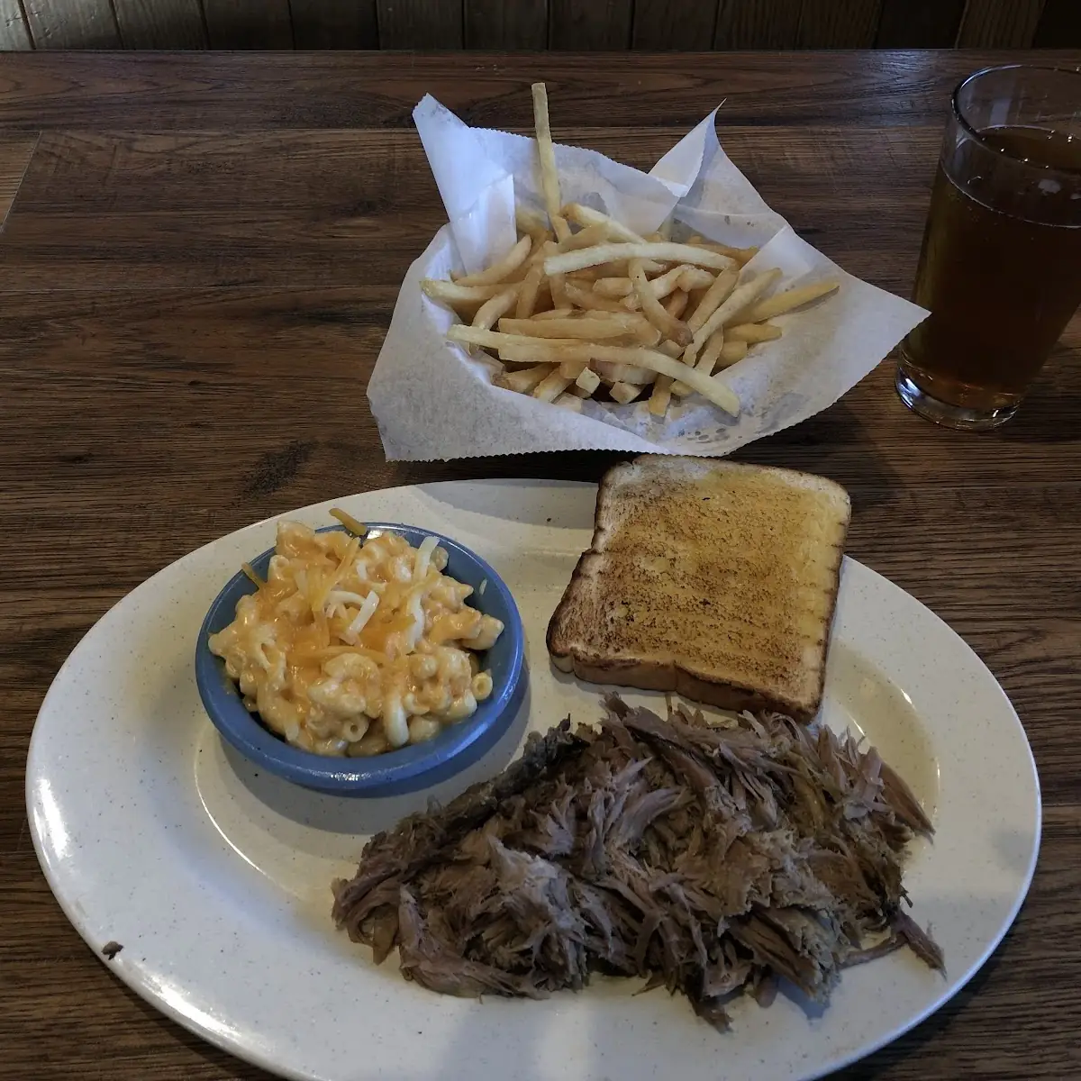 Pulled Pork Shoulder Sandwich Combo 1 Side