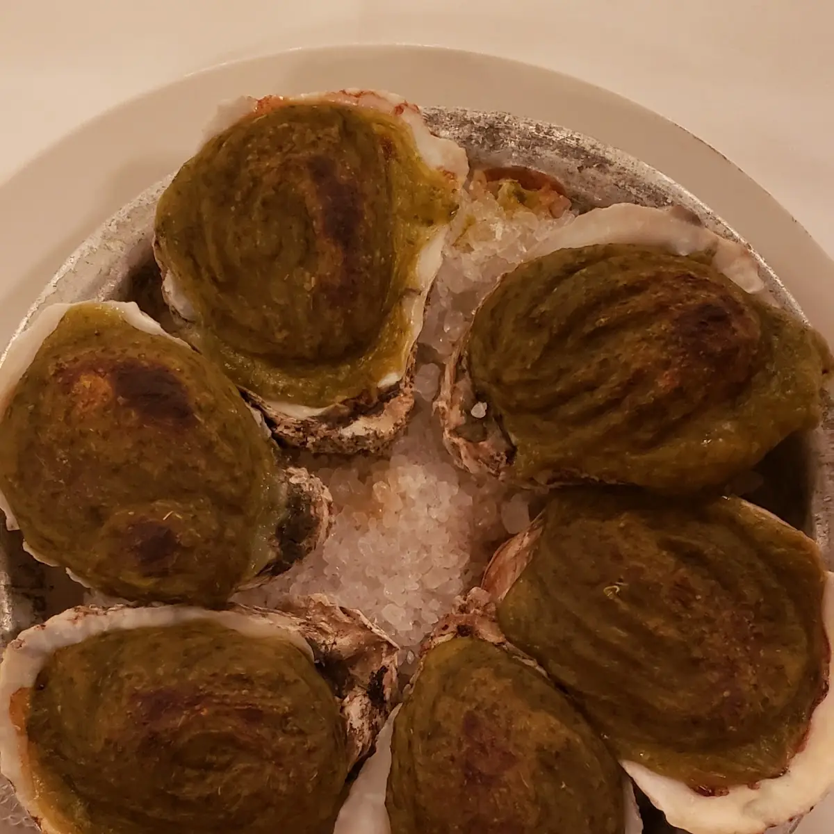 Oysters Rockefeller