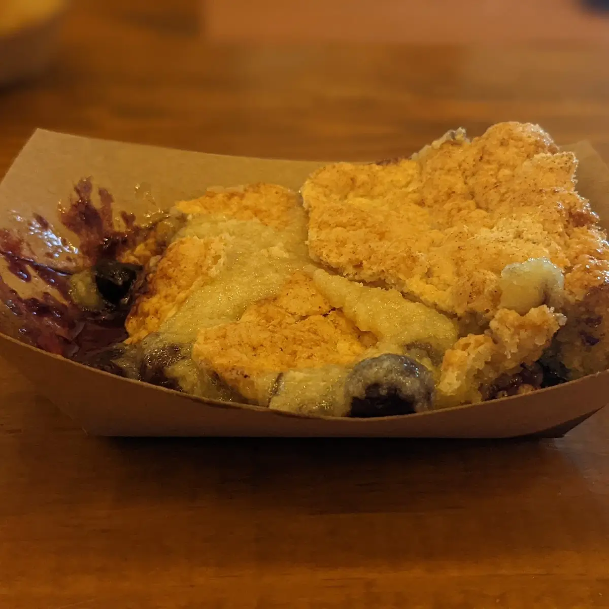 Blueberry Cobbler