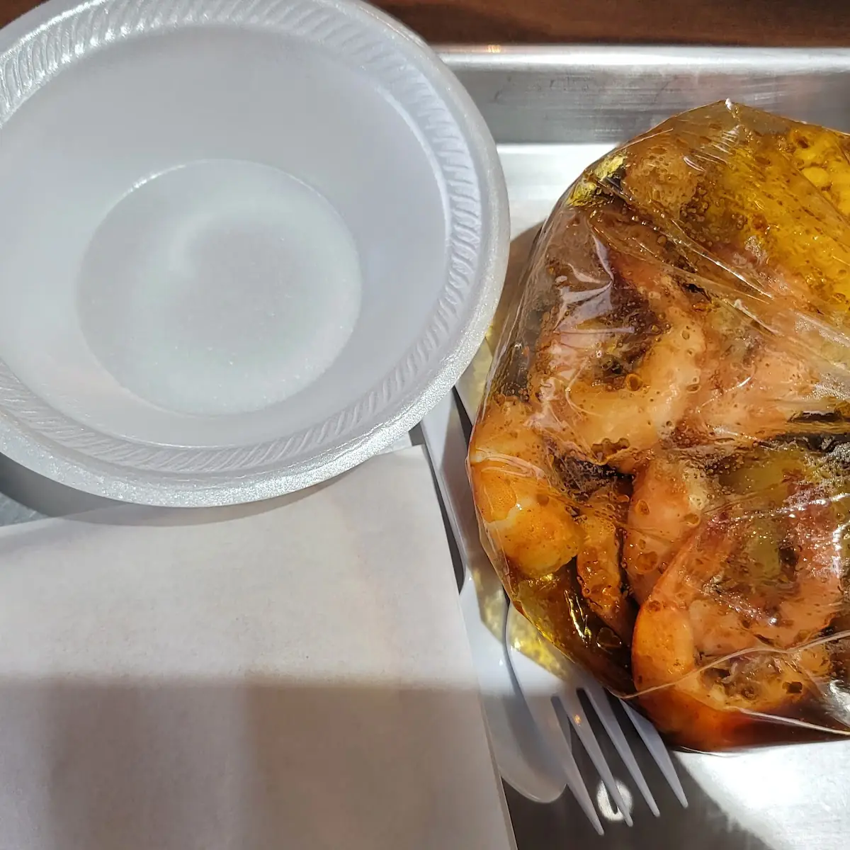 Shrimp Broiled Seafood Platter