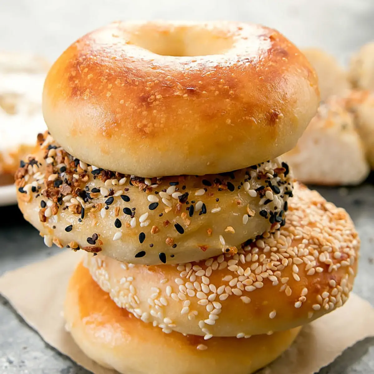 Sesame Bagel