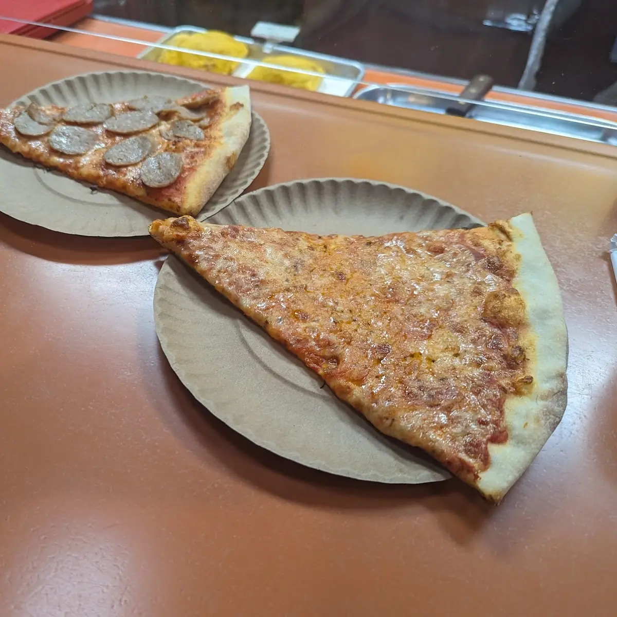Sausage Pizza Slice & Regular
