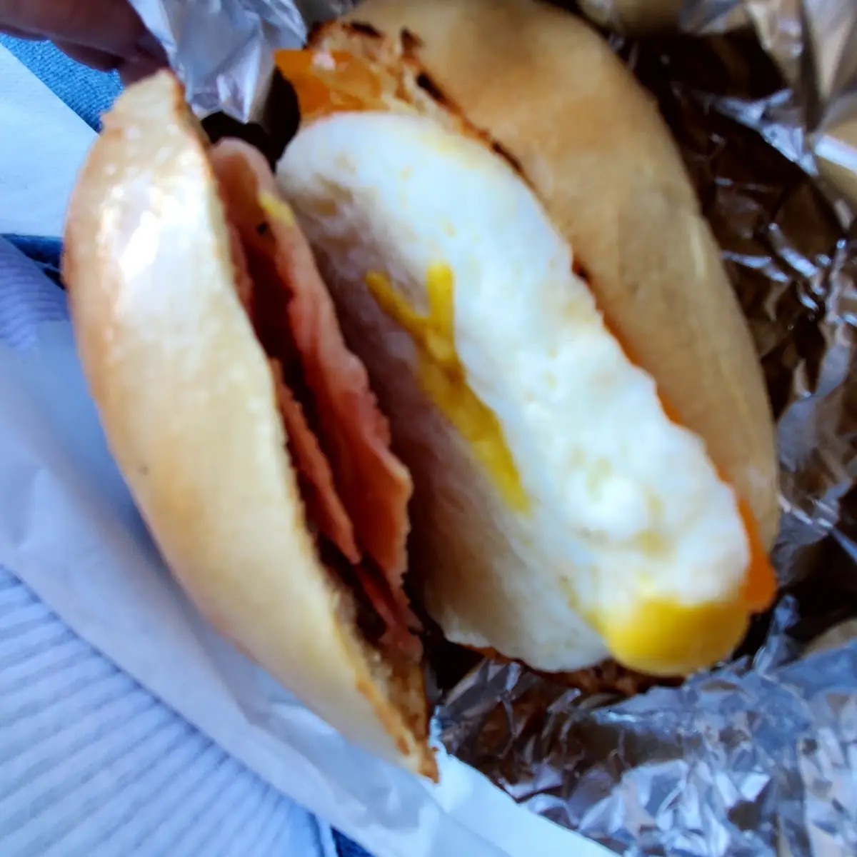 Breakfast Bagel Sandwich