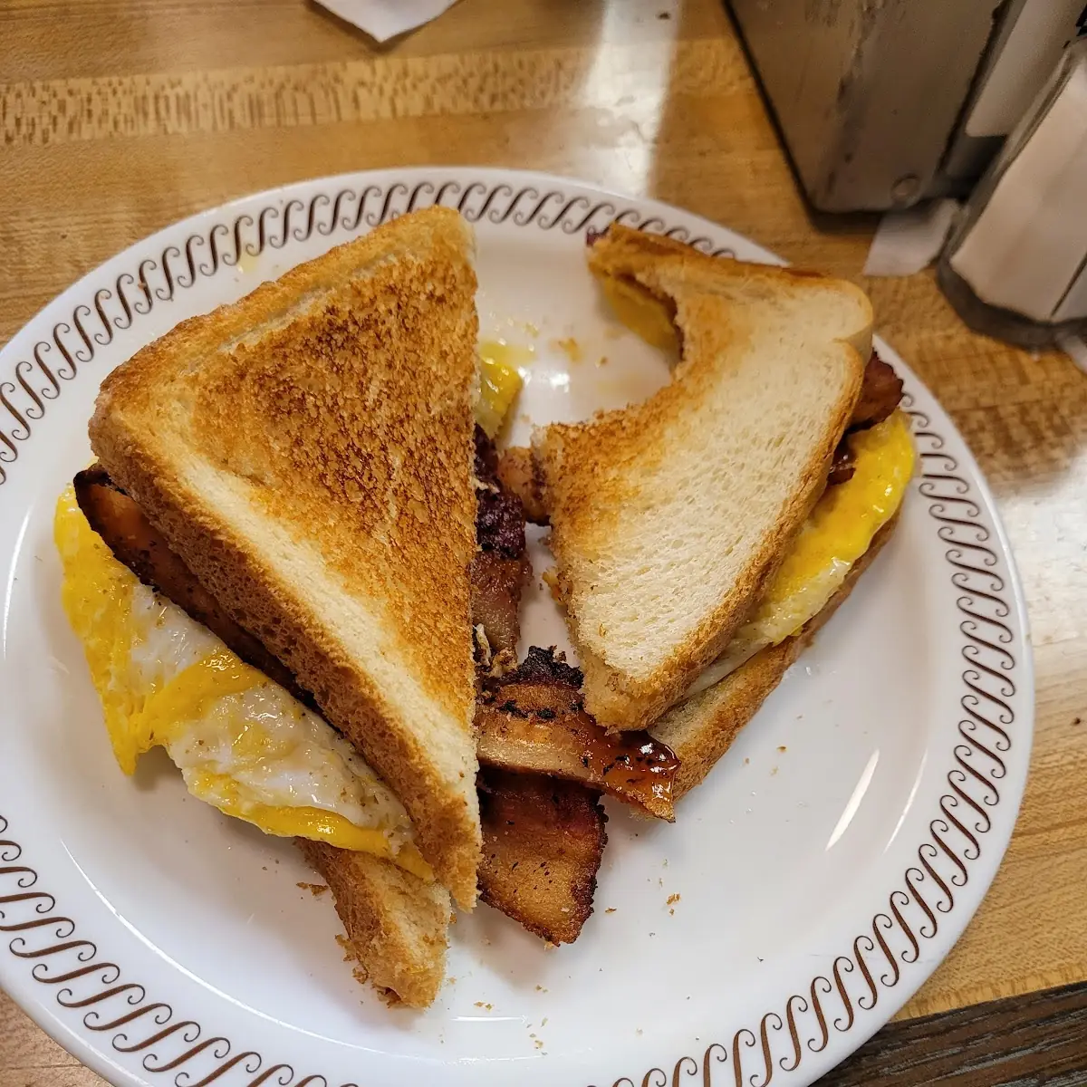 Bacon Egg on Toast