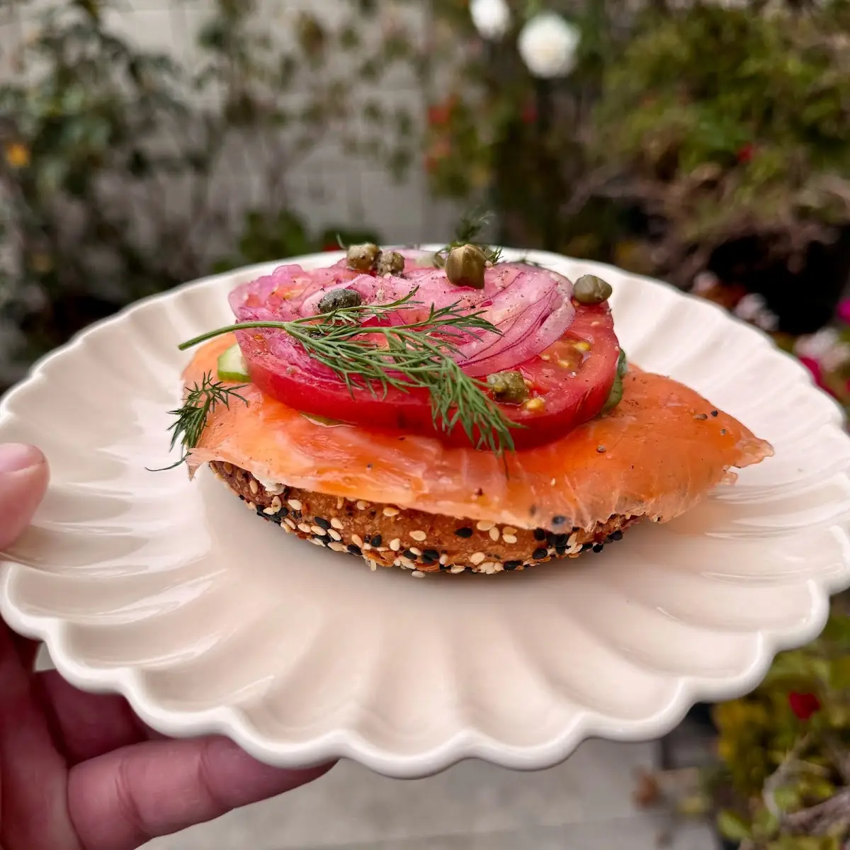 Everything Bagel Sandwich
