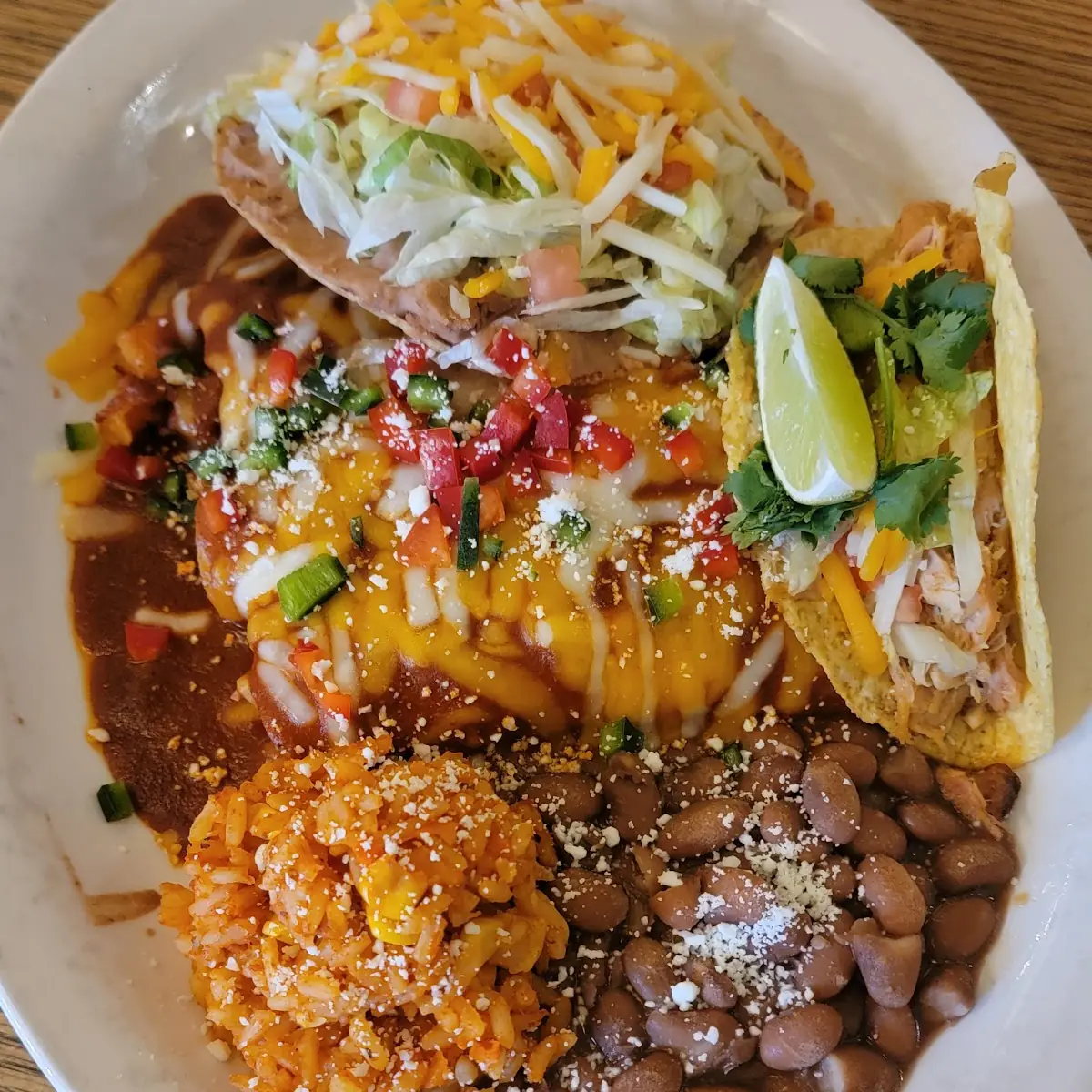 Steak & Enchilada