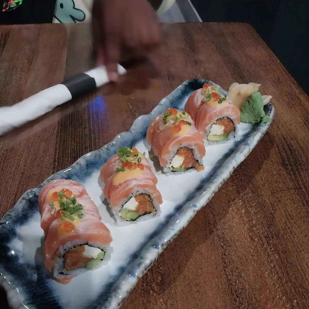Yellowtail with Scallion Roll