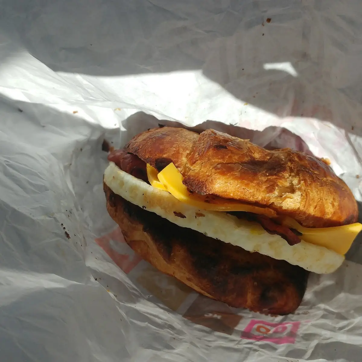 Bacon Egg and Cheese Croissant