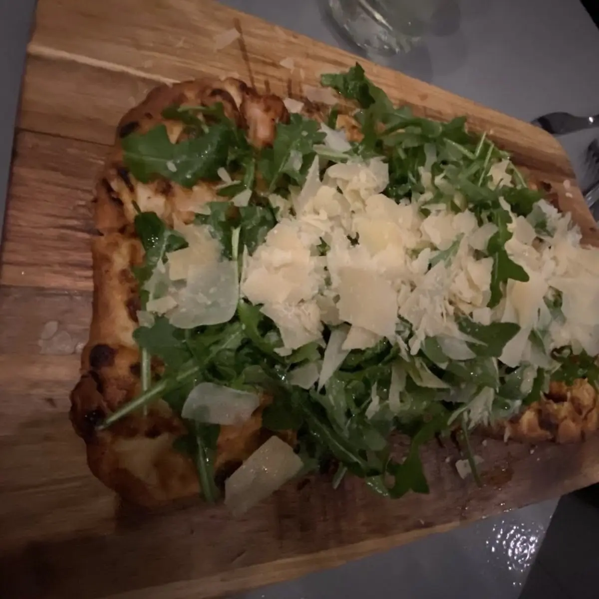 Lemon Arugula Pizza