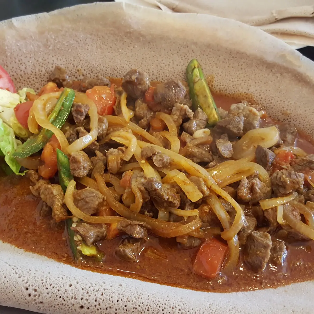 Beef TIBS