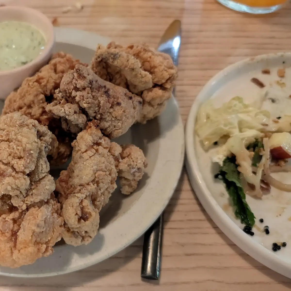 Fried Chicken with Avo