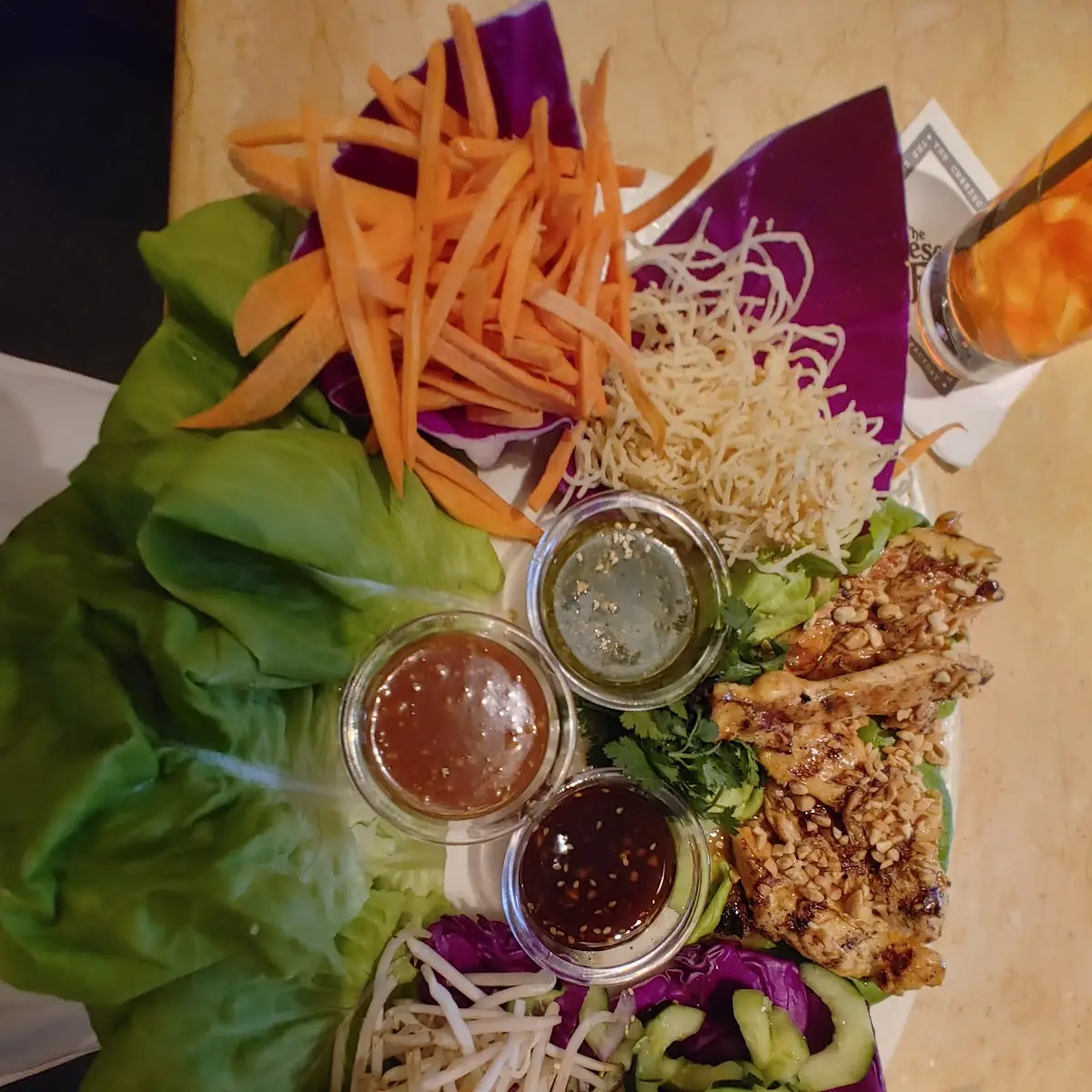Thai Lettuce Wraps