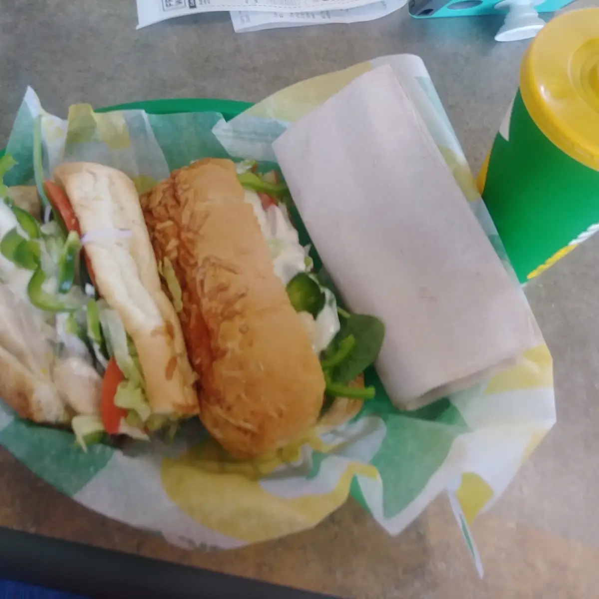 Chicken Bacon Ranch Sandwich
