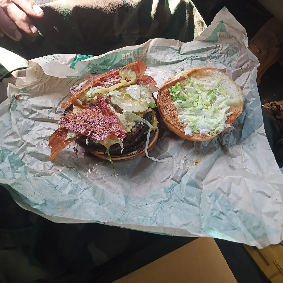 Bacon Double Cheeseburger