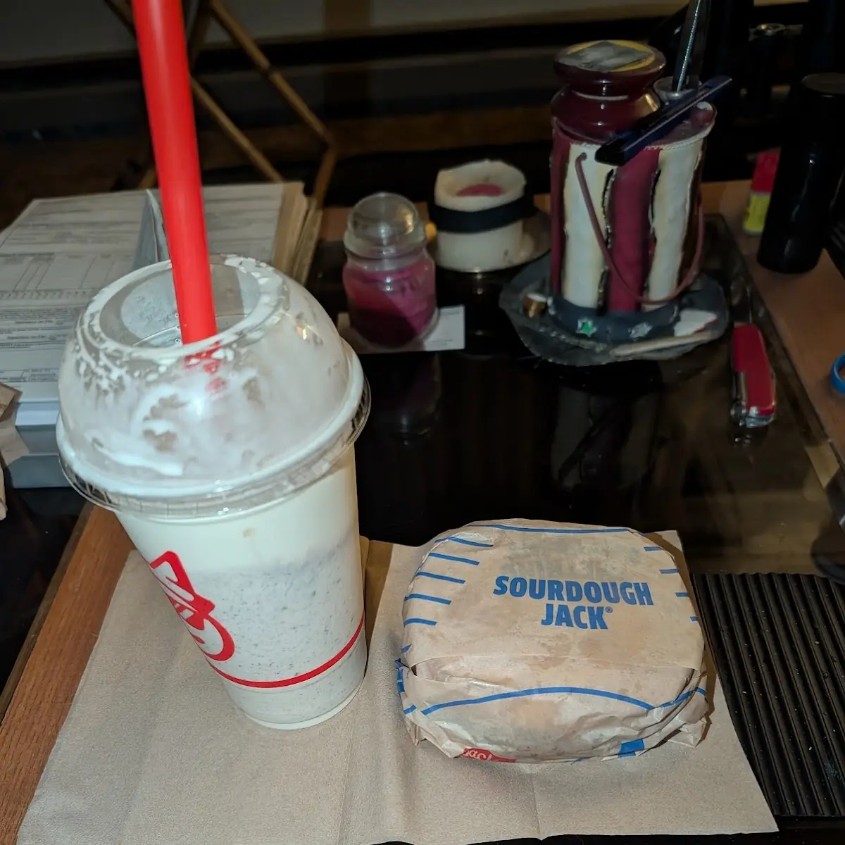 Oreo Shake and Sourdough Jack