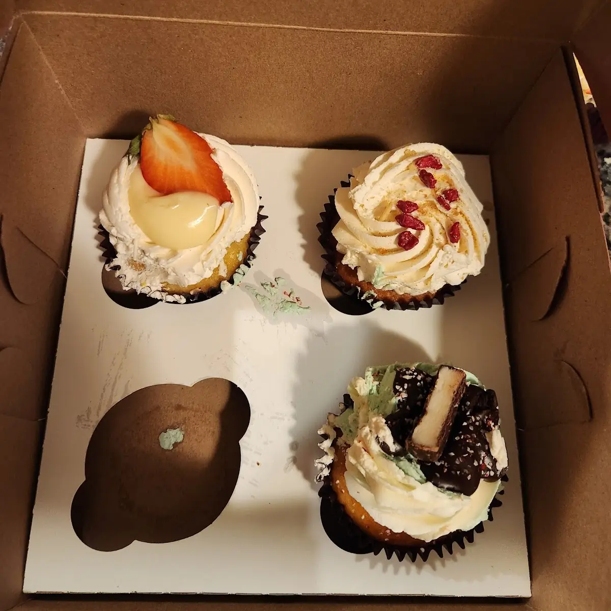 Cupcakes Maple Bacon Boston Cream and Lemon Coconut