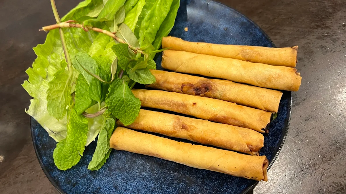 Spring Rolls 6, Blue Lotus Restaurant & Cafe Vietnamese Cuisine