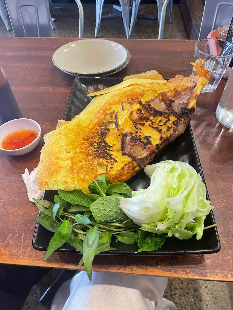 Vietnamese Pancake, Blue Lotus Restaurant & Cafe Vietnamese Cuisine