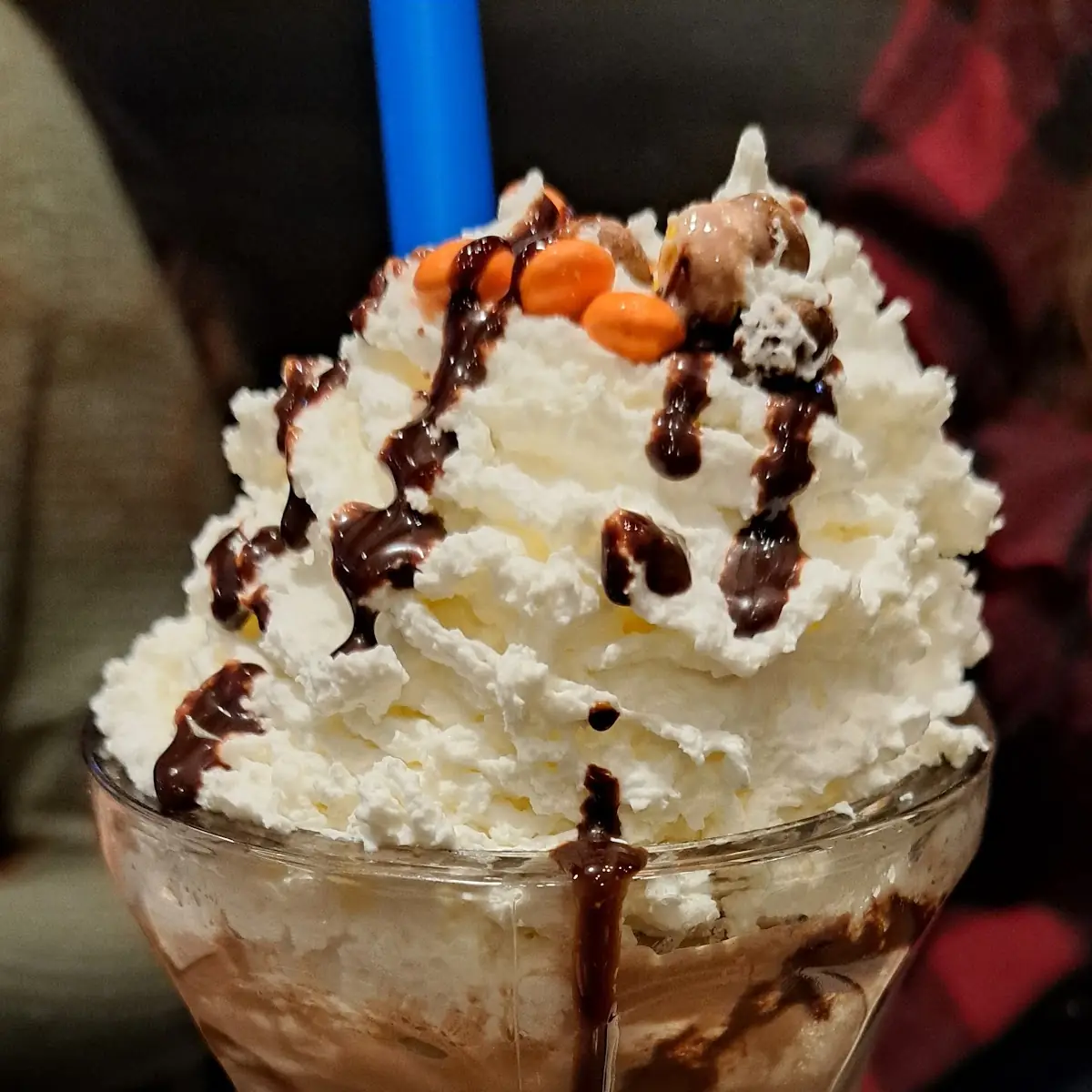 Chocolate Peanut Butter Whiskey Shake