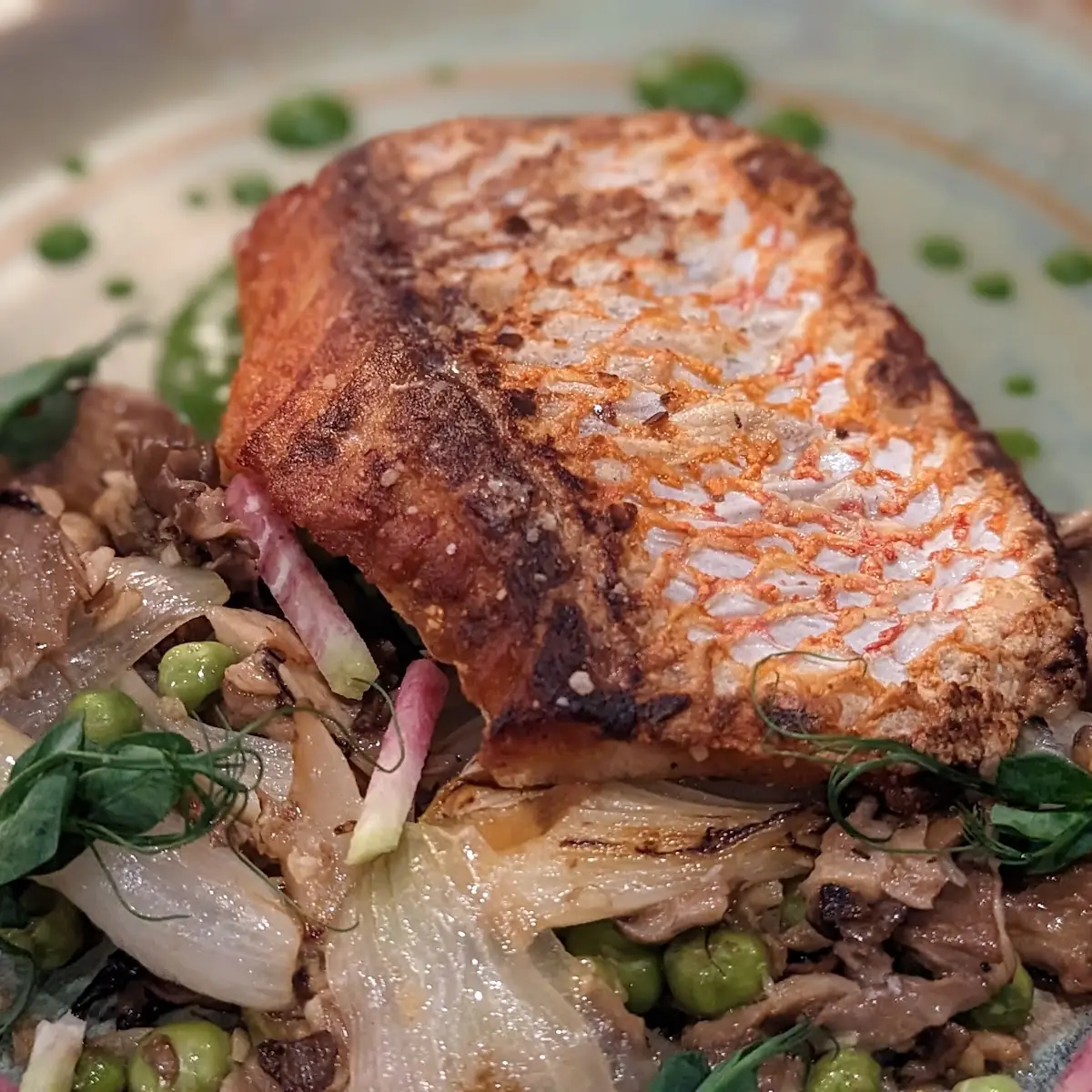 Pan Seared Red Snapper