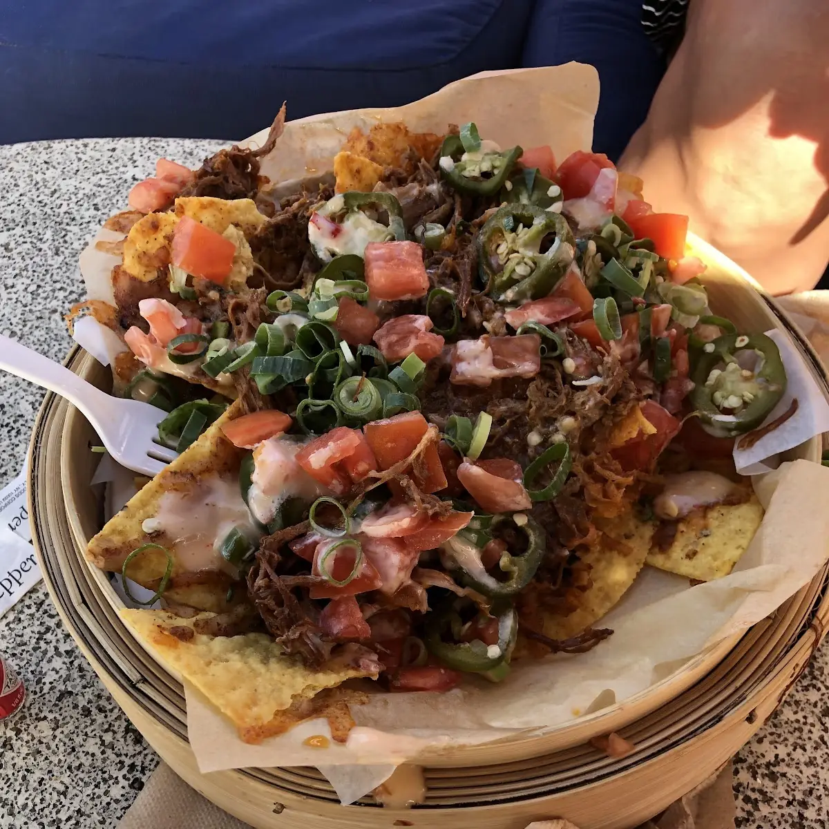 Island BBQ Pork Nachos