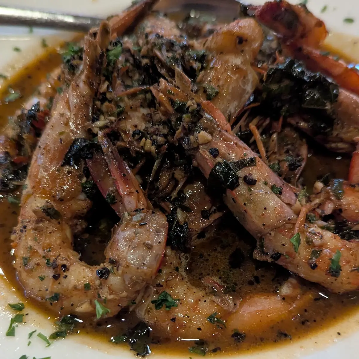 BBQ Shrimp over Rice