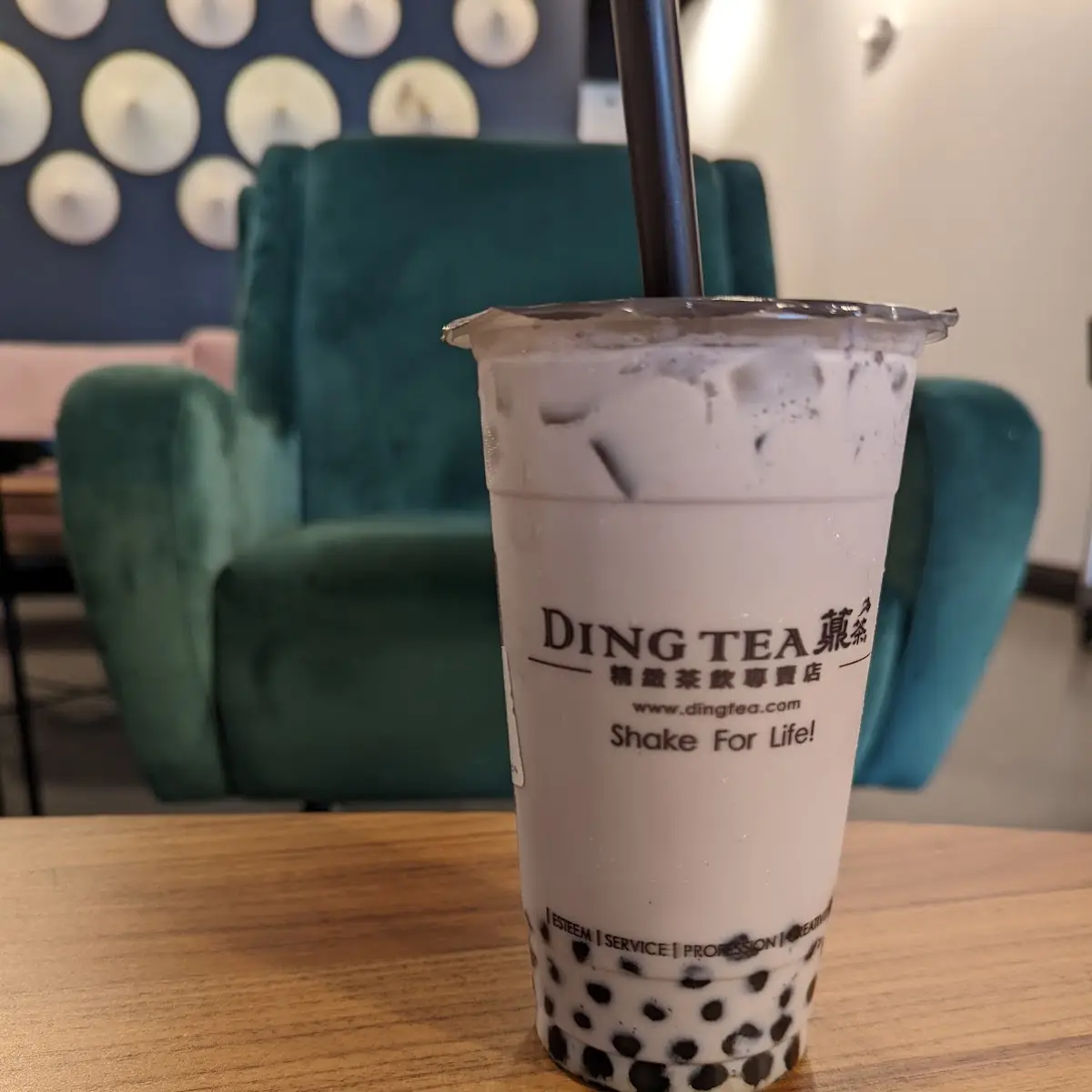 Milk Tea Served Cold Without Ice