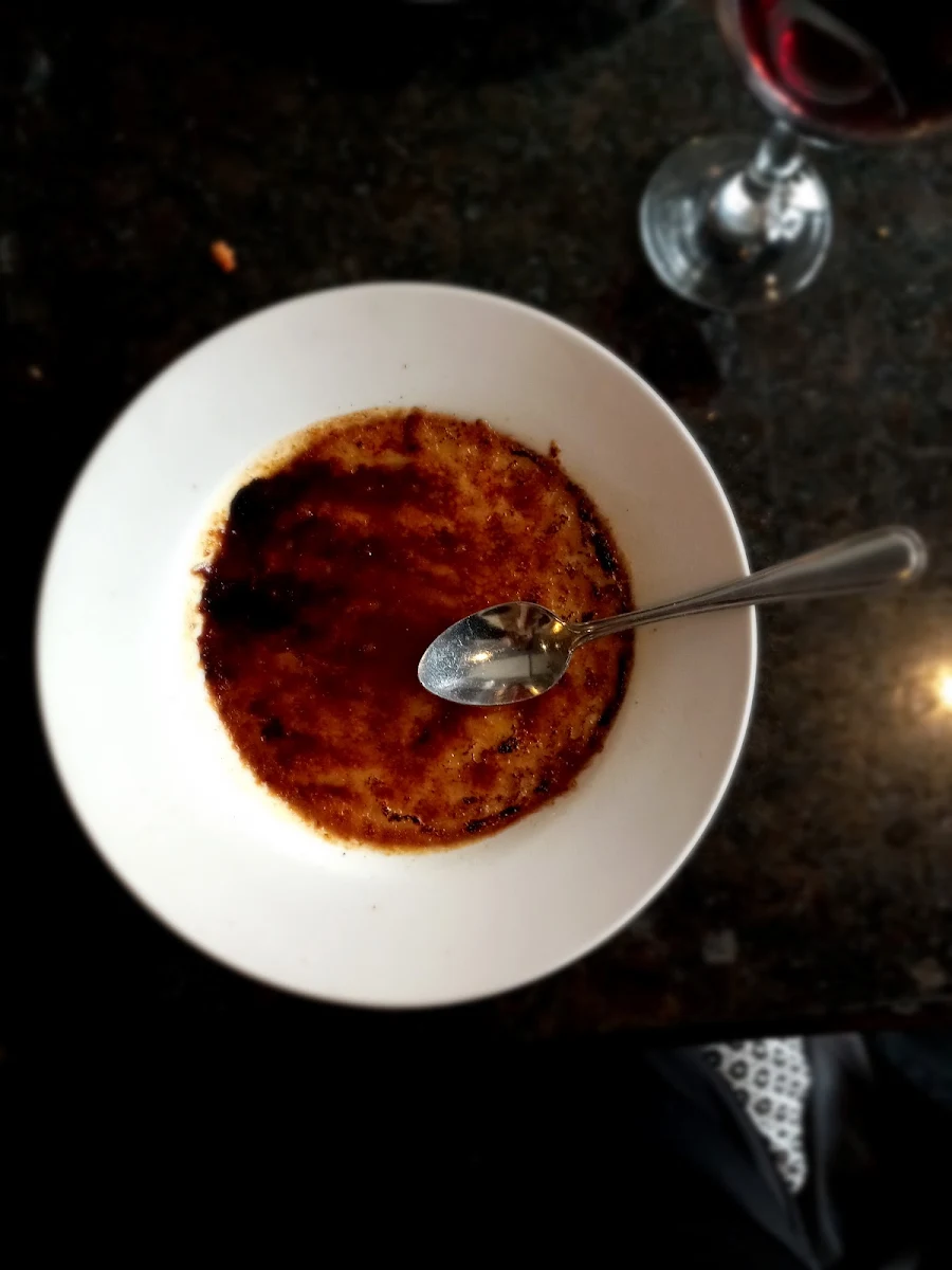 Creme Brulee, Valens Restaurant Inc